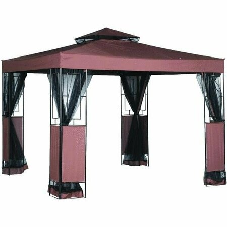 PACIFIC CASUAL   BGZ Replacement Mosquito Netting For Cabin Style Garden House Gazebo 5BGZ11032212